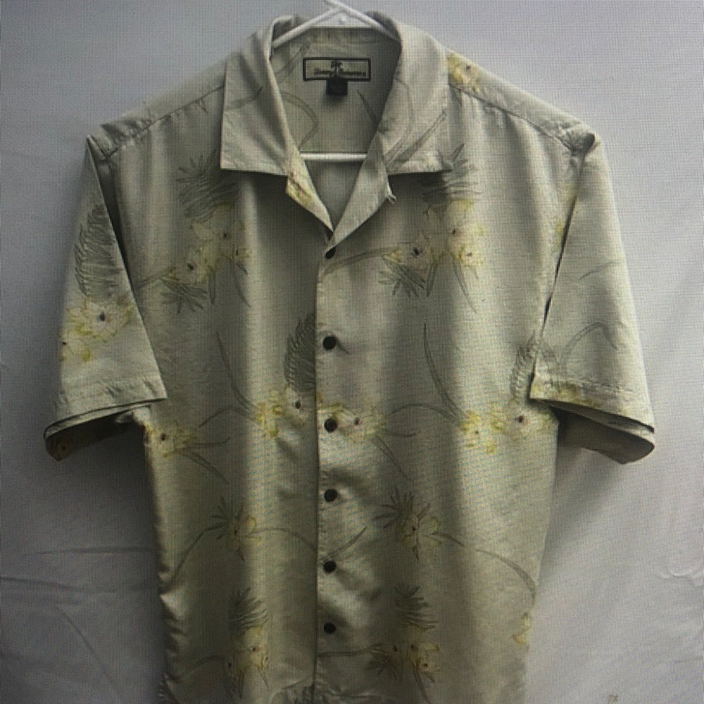 Men's Floral Short Sleeve Shirt